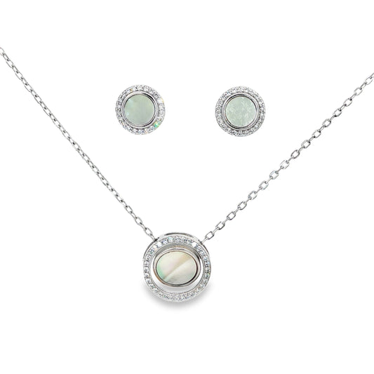 Celestial Halo Pendant Set