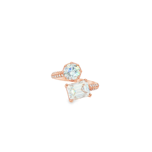Dual Radiance Diamond Ring