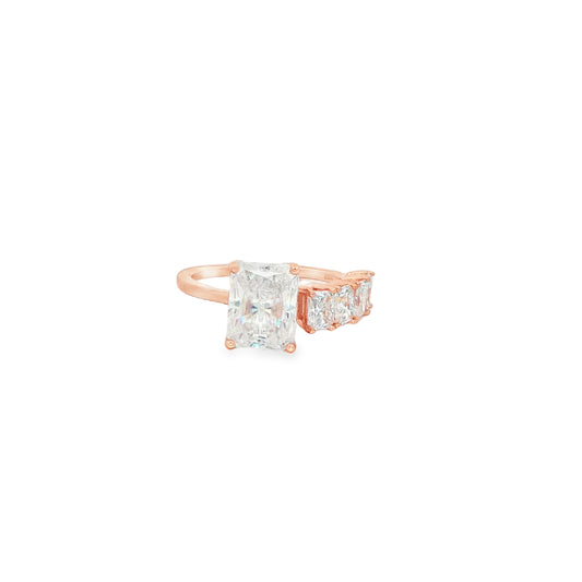 Radiant Elegance Diamond Ring