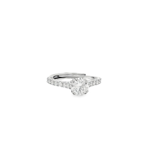 Eternal Grace Solitaire Ring