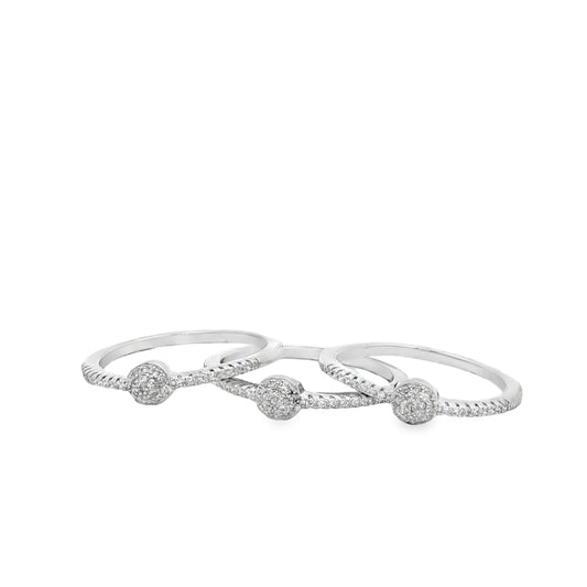 Twin Sparkle Diamond Ring
