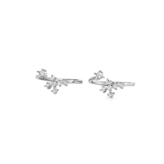Floral Spark Wrap Toe Ring