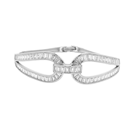 Eternal Infinity Baguette Bracelet