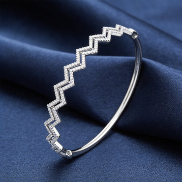 ZigZag Spark Diamond Bracelet