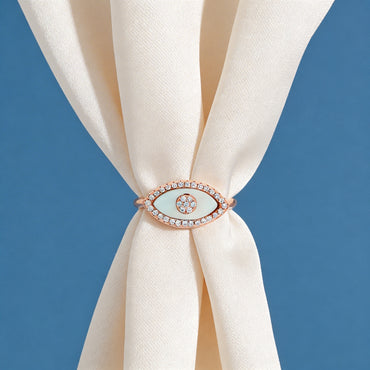 Celestial Evil Eye Halo Ring