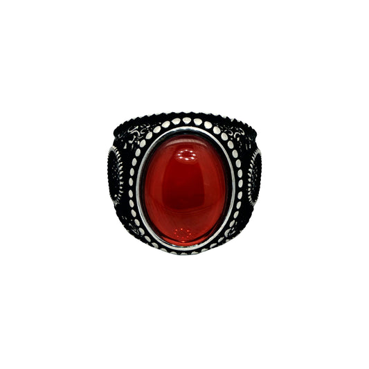 Crimson Emperor Stone Ring