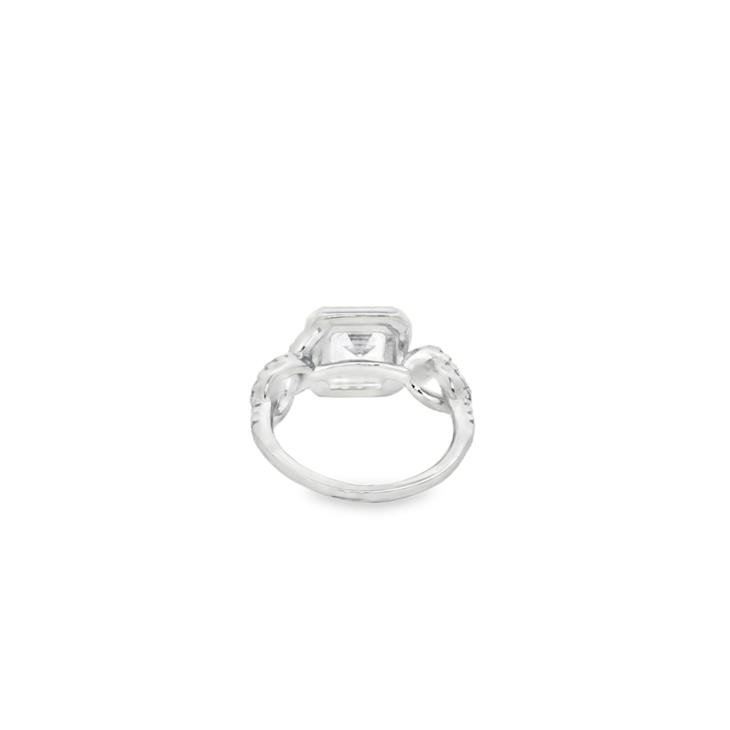 Regal Cushion Halo Ring