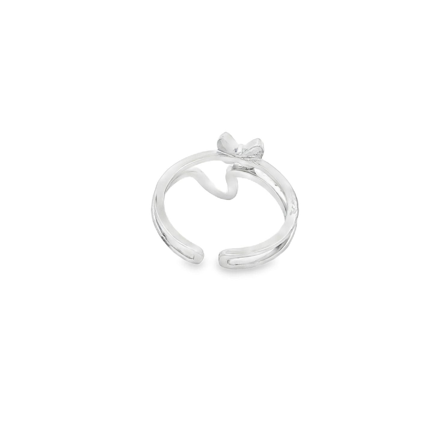Flutter Grace Dual Band Ring
