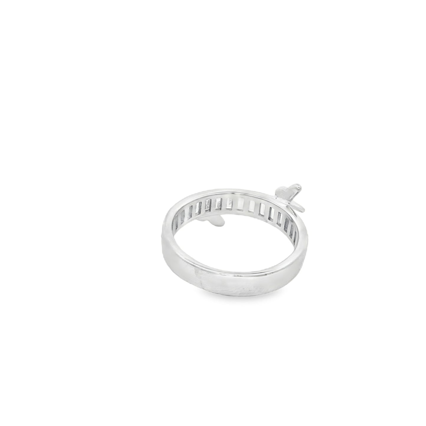 Flutter Line Diamond Ring