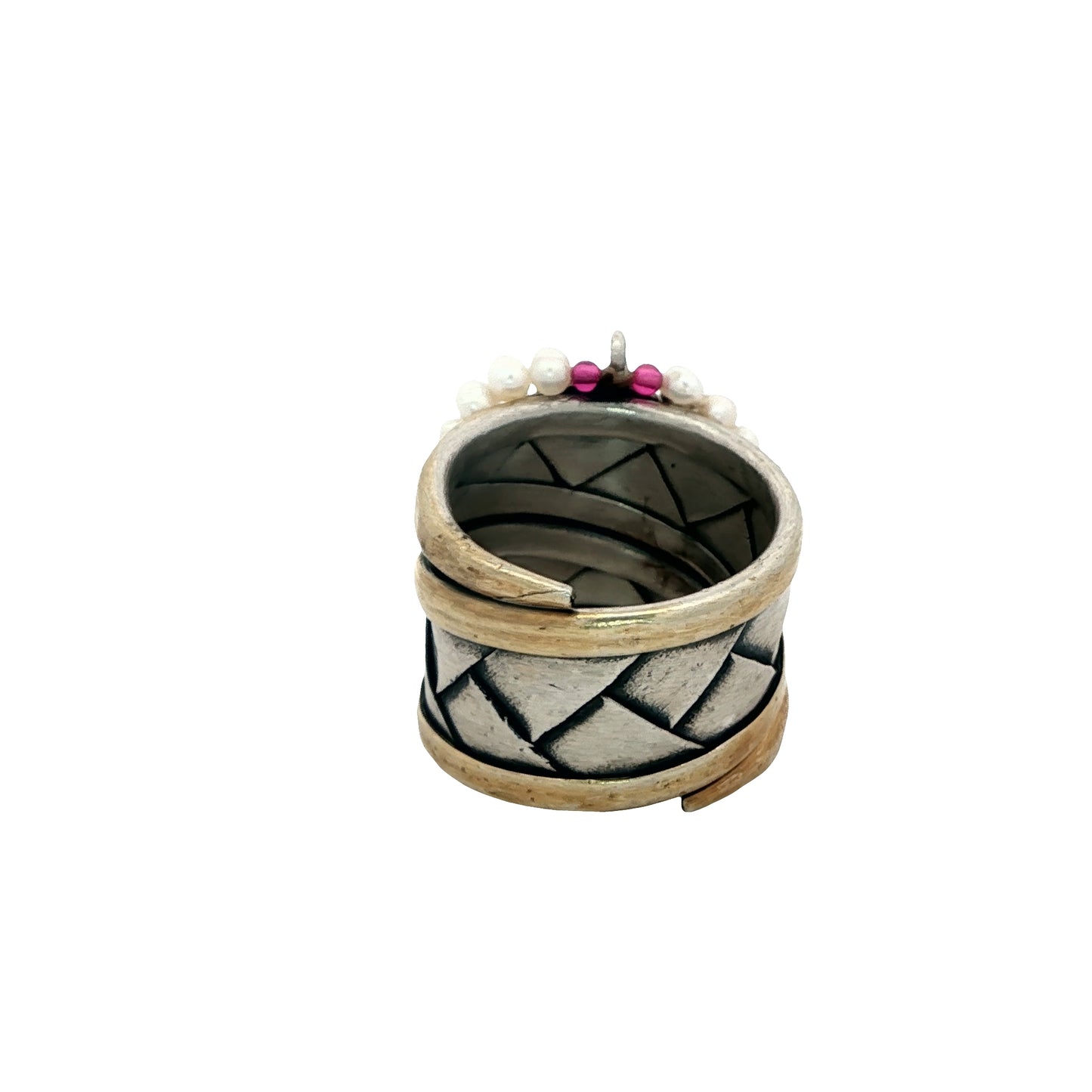 Antique Paisley Pearl Ring