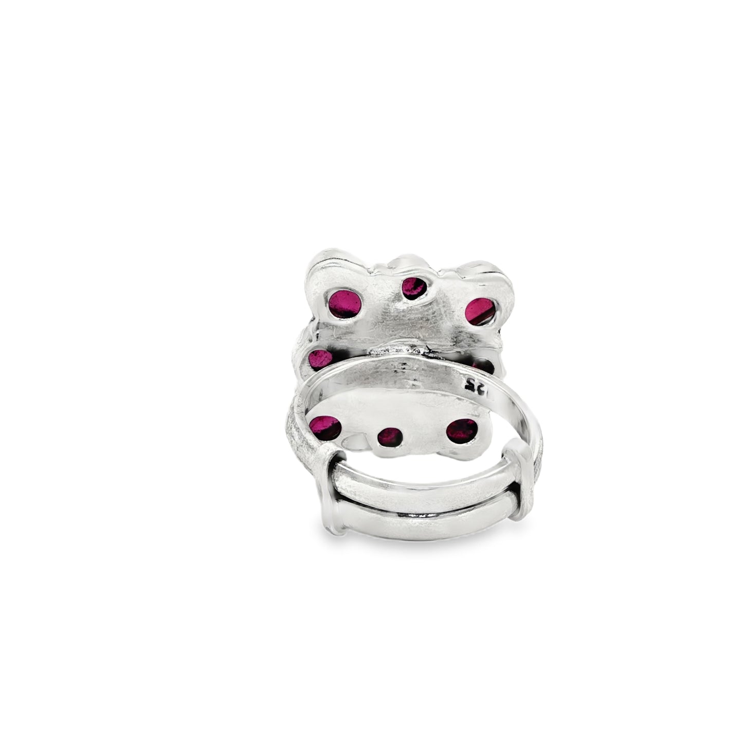 Royal Ruby Bloom Ring