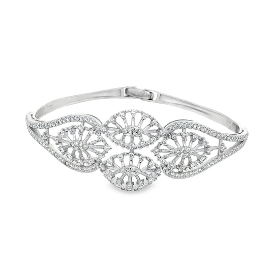 Ethereal Leaf Diamond Bracelet
