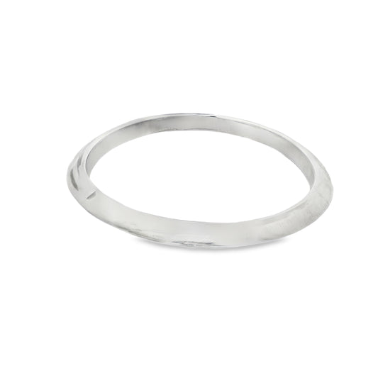 Sculpted Flow 925 sterling silver Bracelet