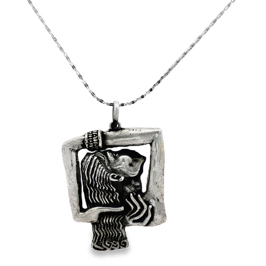 “Ethereal Muse Frame Pendant