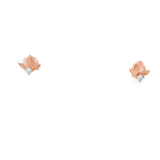 Radiant Petal Stud Earrings