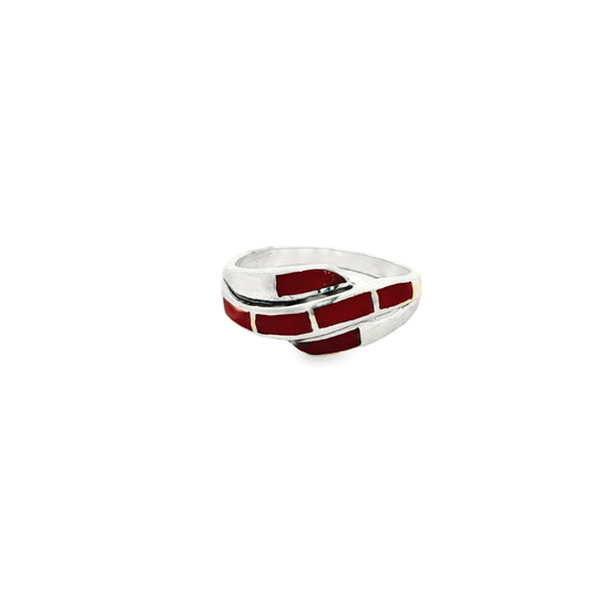 Ruby Mosaic Wrap Ring