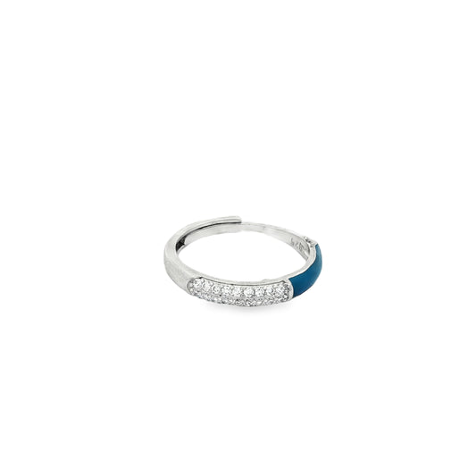 Azure Curve Diamond Ring