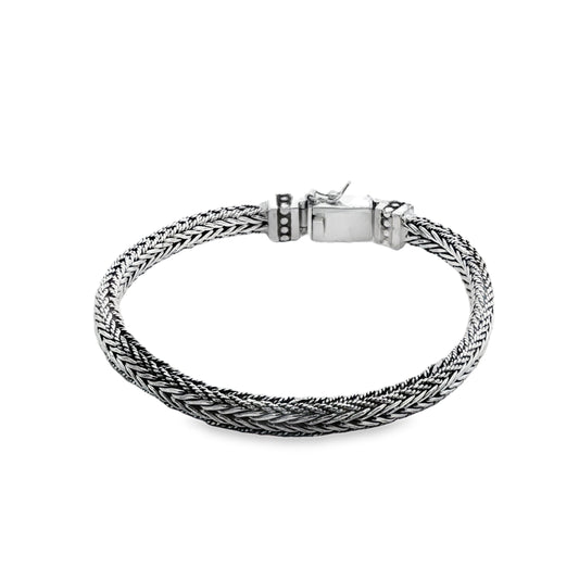 Heritage Braided Steel Bracelet