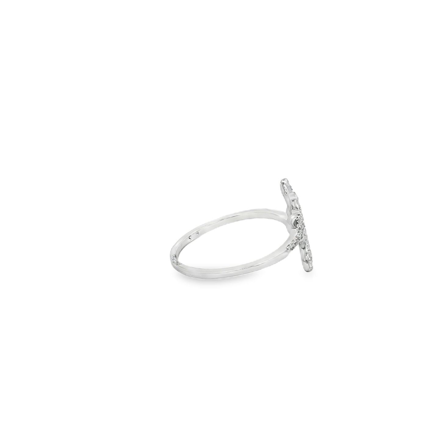 Twinkling Starburst Open Ring