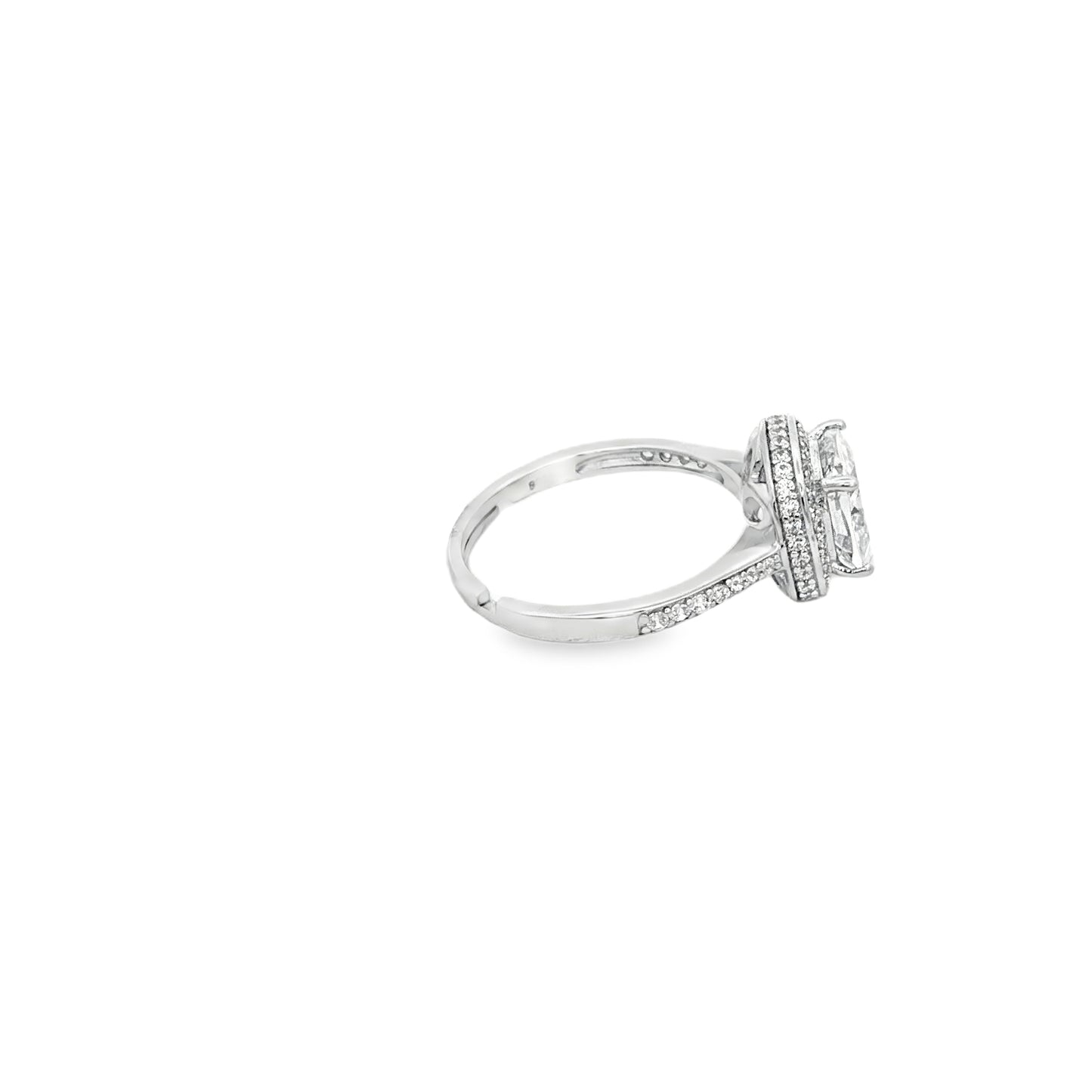 Classic Cushion Cut Halo Ring