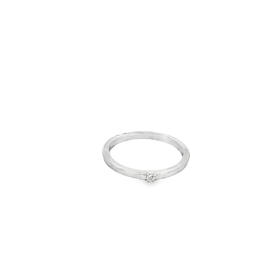Minimal Solitaire Grace Ring