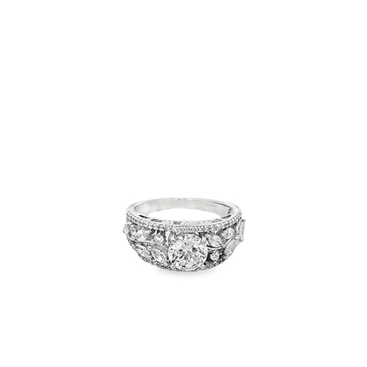 Majestic Bloom Diamond Ring