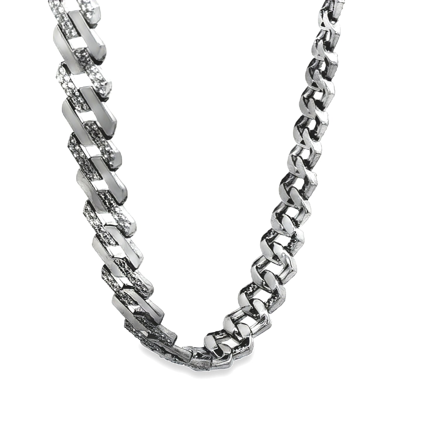 Classic Silver Curb Chain