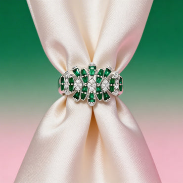 Emerald Royale Statement Ring
