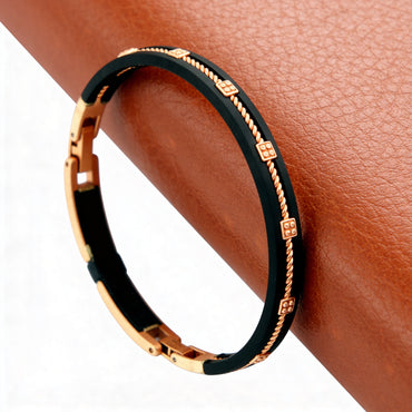 Noir Line Rose Bracelet