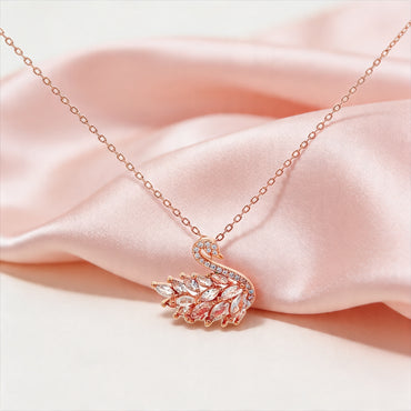 Graceful Swan Spark Pendant