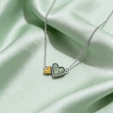 Dual Heart Harmony Pendant