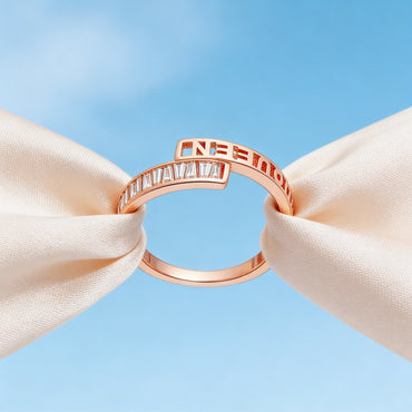 Infinity Glow Open Ring