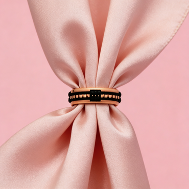 Dual Tone Edge Band Ring