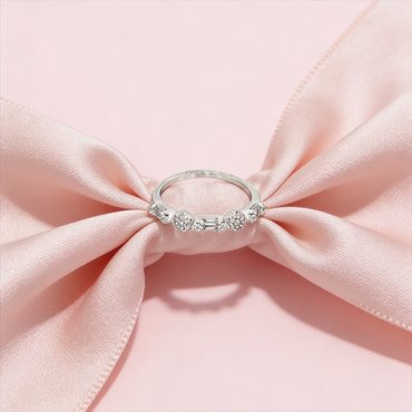 Celestial Cluster Diamond Ring