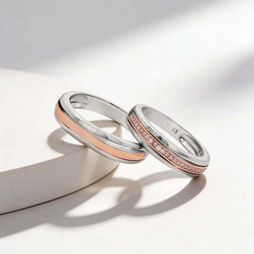Rose Edge Couple Bands