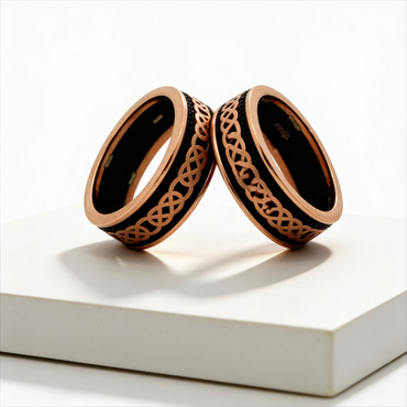 Eternal Knot Couple Bands