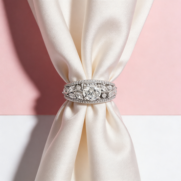 Majestic Bloom Diamond Ring