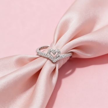 Radiant Heart Ring