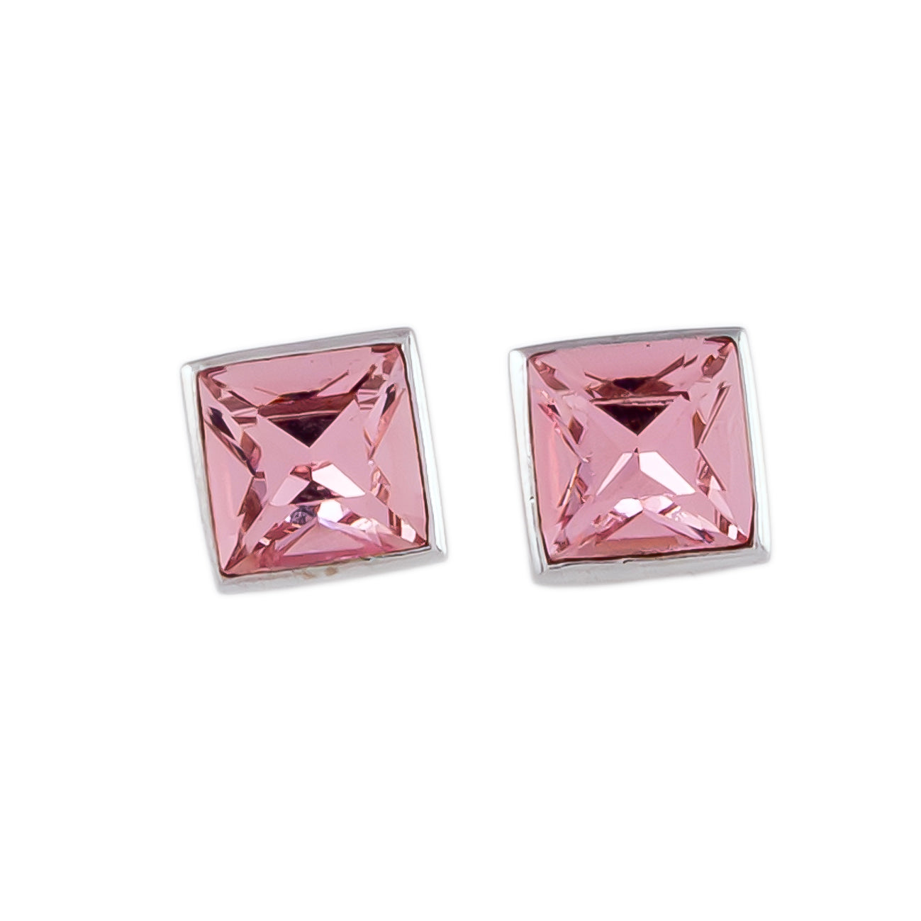 Blush Prism Stud Earrings