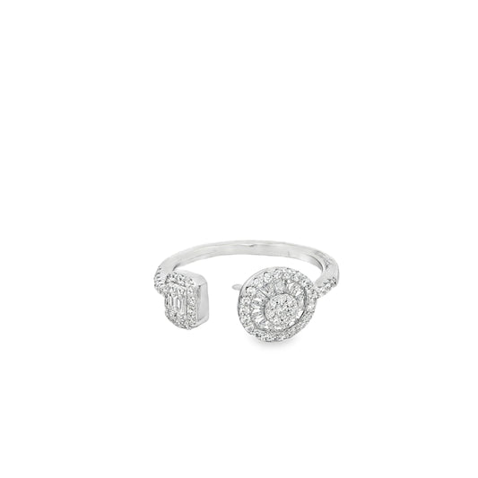 Dual Halo Open Spark Ring