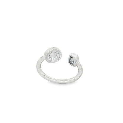 Dual Halo Open Spark Ring