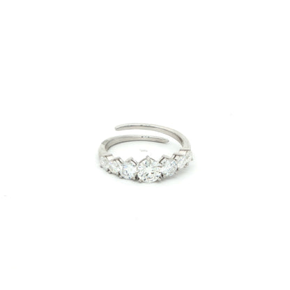Elegance in diamond and platinum