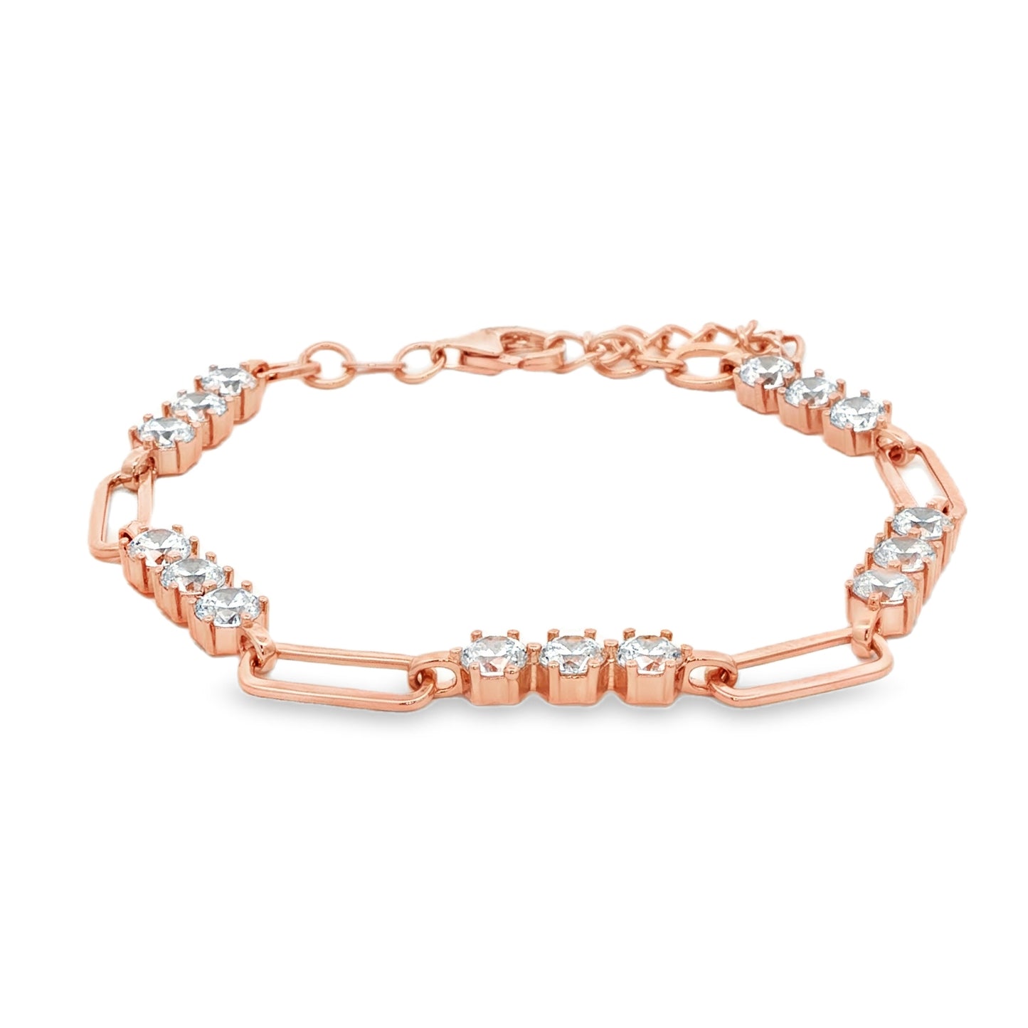 Elegance Link diamond bracelet Description