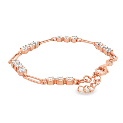 Elegance Link diamond bracelet Description