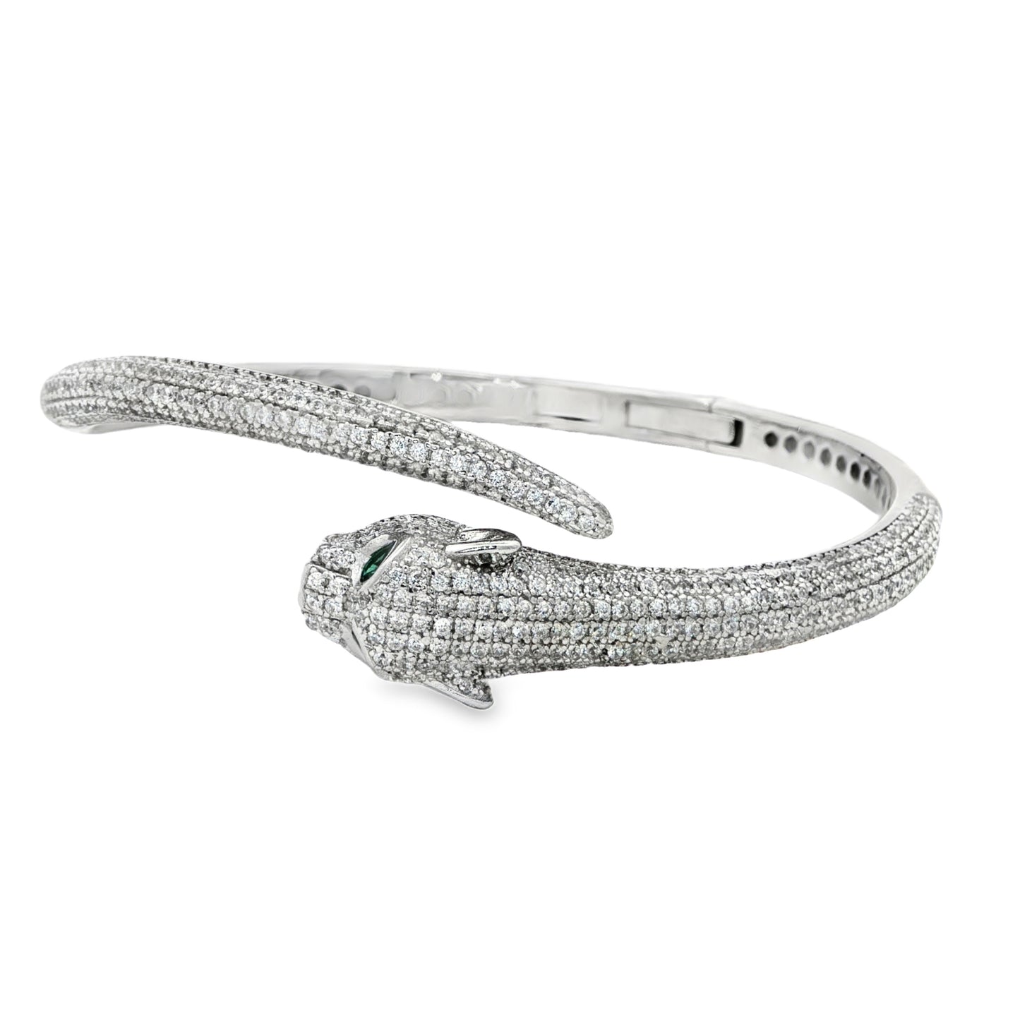 Panther-themed diamond bracelet by Cartier