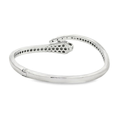 Panther-themed diamond bracelet by Cartier