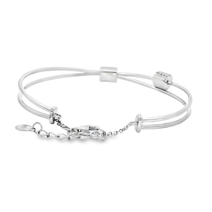 Shimmer Bead Duo Bracelet
