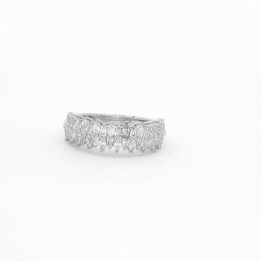Elegant diamond eternity band