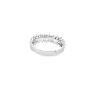 Elegant diamond eternity band