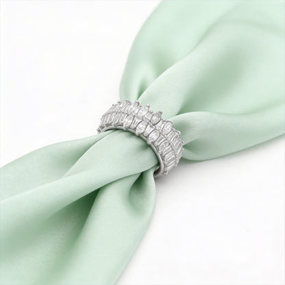 Elegant diamond eternity band